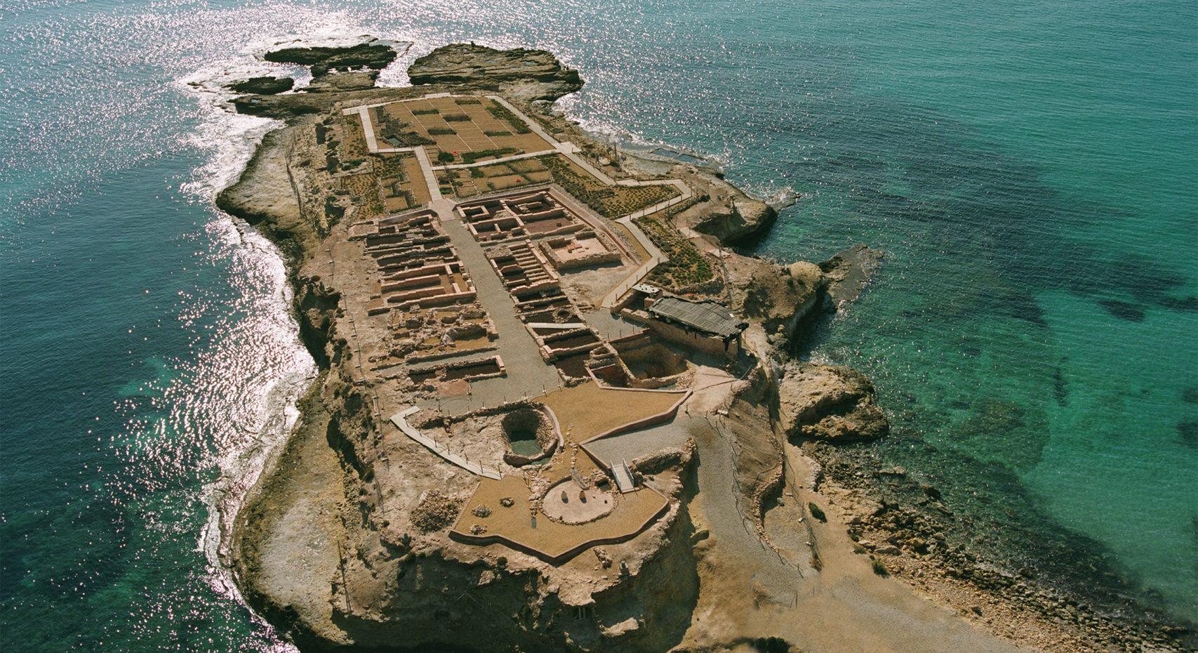 Illeta dels Banyets Excavación aqueológica Alicante
